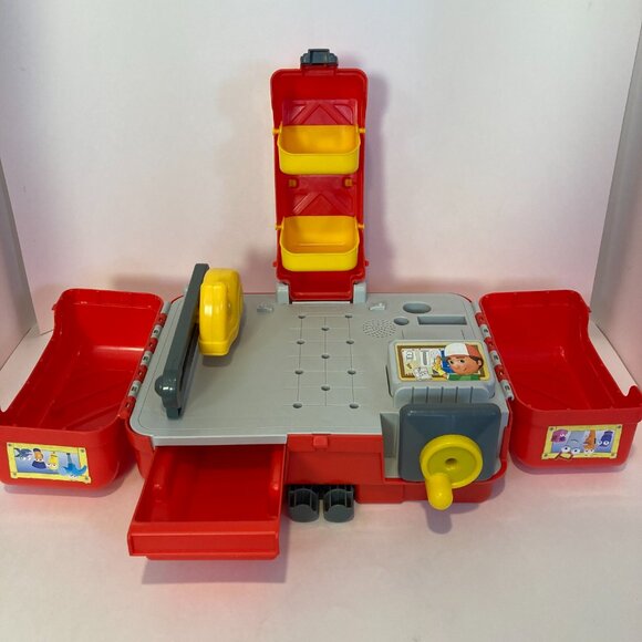 Disney Handy Manny Workstation Tool Box With Legs and Sounds Fold Up 2009 - Picture 2 of 16